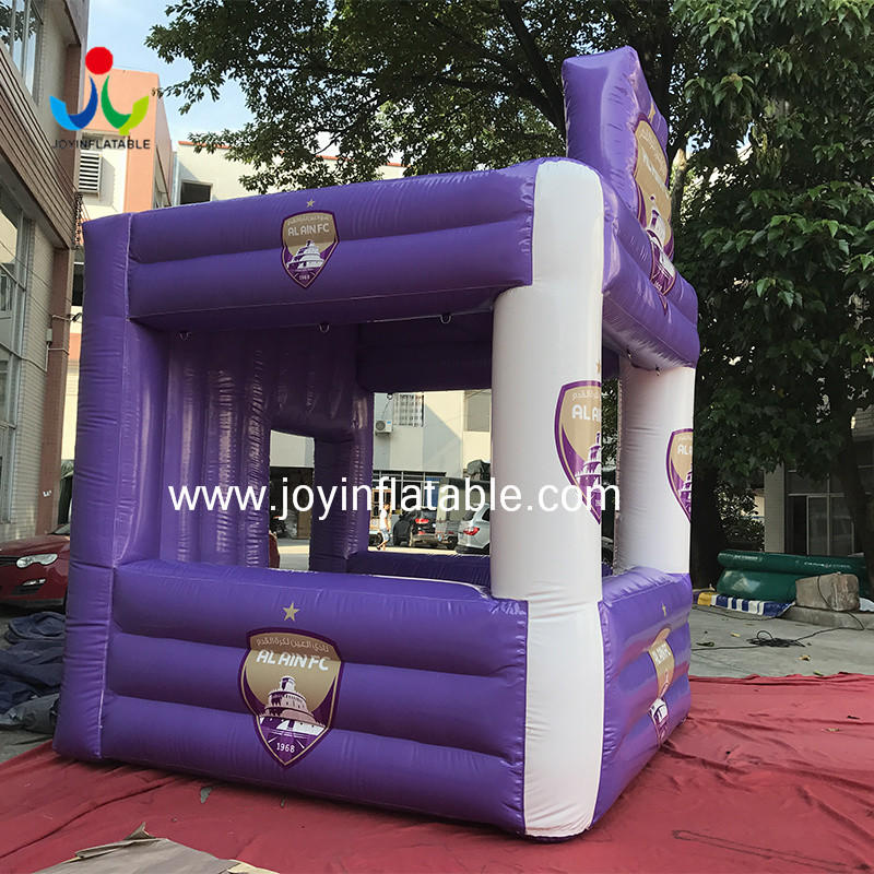 0.6mm PVC Inflatable Small Cube House For Exhibition