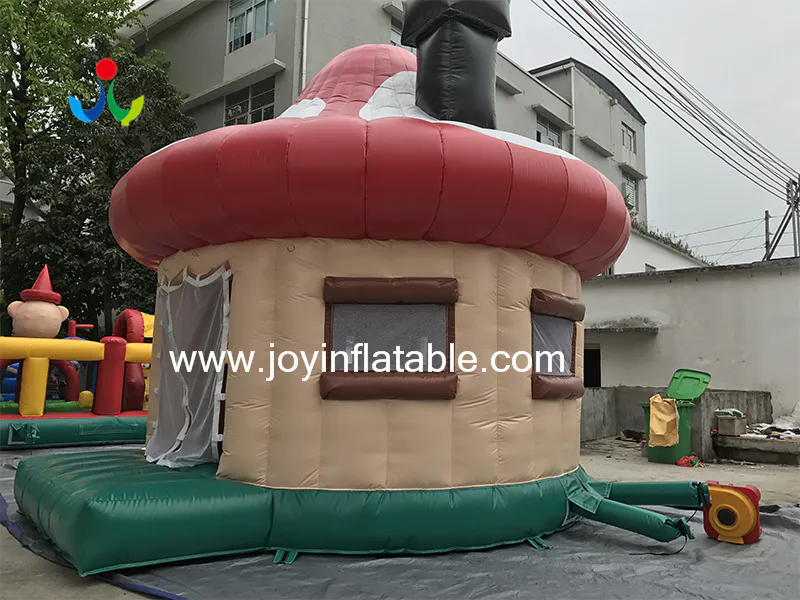 0.4mm PVC Tarpaulin Fireproof Big Inflatable Dome Mushroom Tent for Events Video