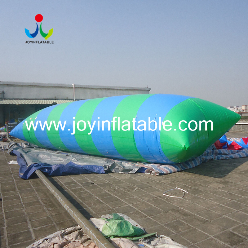 JOY inflatable Water Toy floating Inflatable Jump Bed Water Blobbing Air Pillow Bag For Adult elements of inflatable floating water park image2