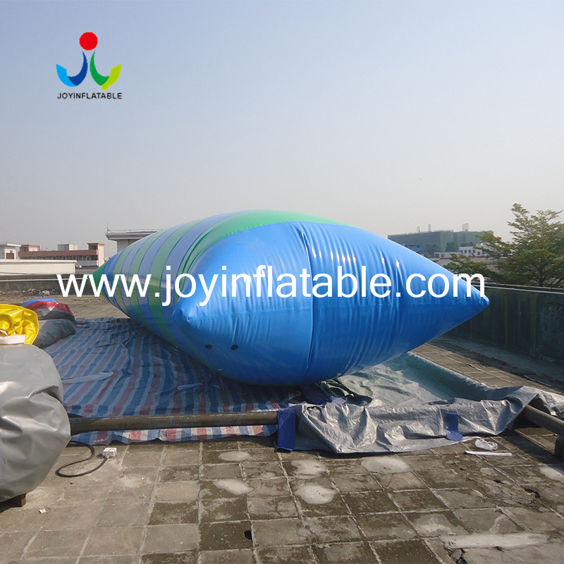 JOY inflatable Water Toy floating Inflatable Jump Bed Water Blobbing Air Pillow Bag For Adult elements of inflatable floating water park image2