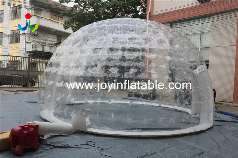 0.8mm Clear PVC Inflatable IglooTent For Outdoor Event