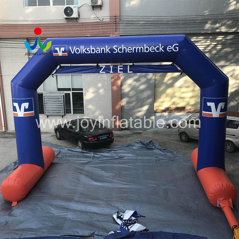 run inflatable race arch factory price for children