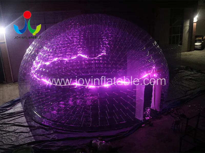 Clear PVC Inflatable LED Light Event Tent