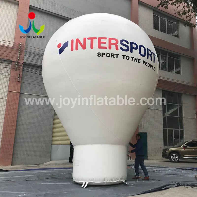 Outdoor Advertising Inflatable Cold Air Ground Balloon Video