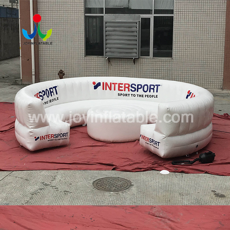 Canapé gonflable pour exposition publicitaire d'événements en plein air