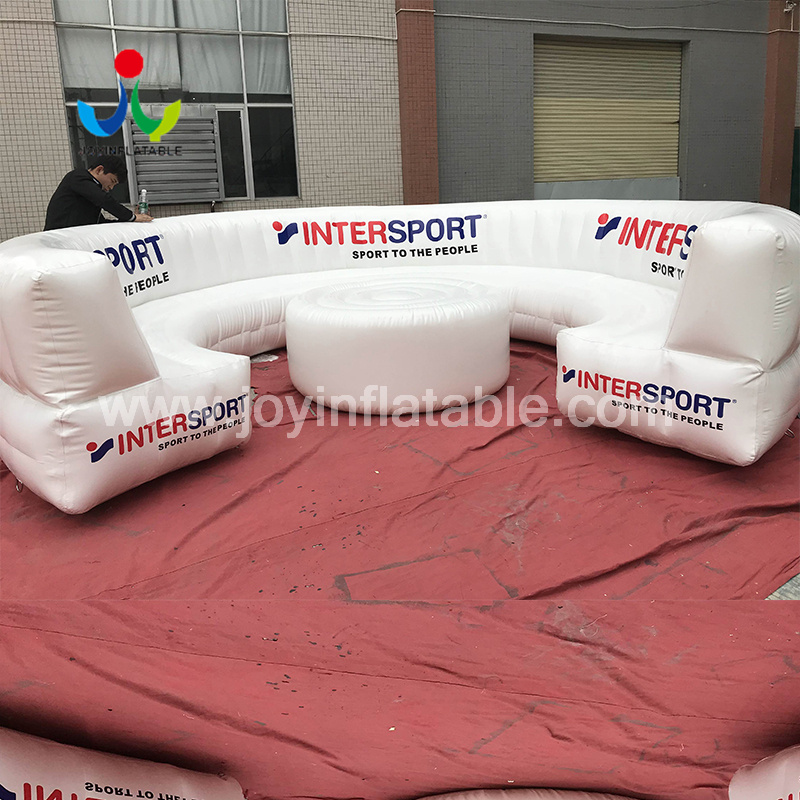 Canapé gonflable pour exposition publicitaire d'événements en plein air