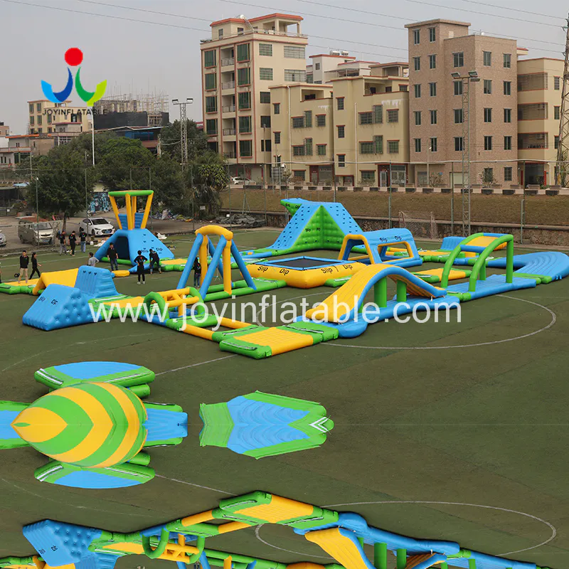 Inflatable Fun Floating Sea Water Park For Commercial Use