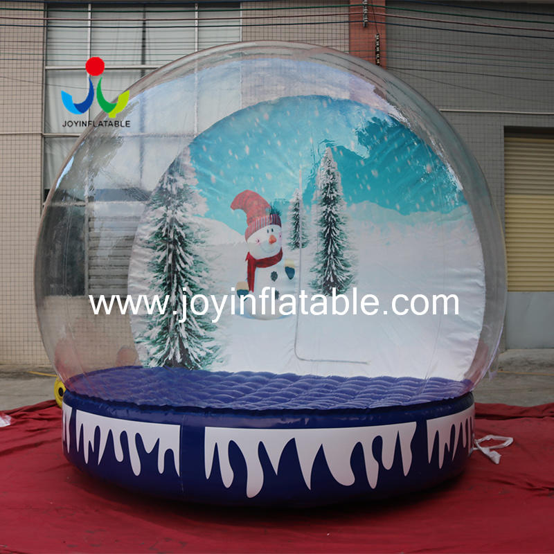 Inflatable Photo booth Christmas Snow Globe for Decoration Advertising