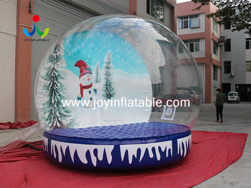 Inflatable Photo booth Christmas Snow Globe for Decoration Advertising Video