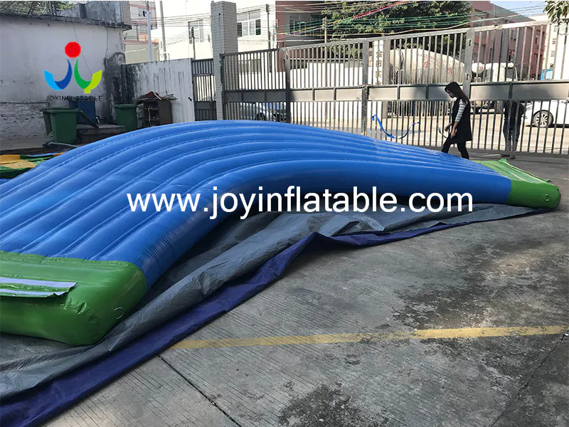 inflatable lake trampoline with good price for kids