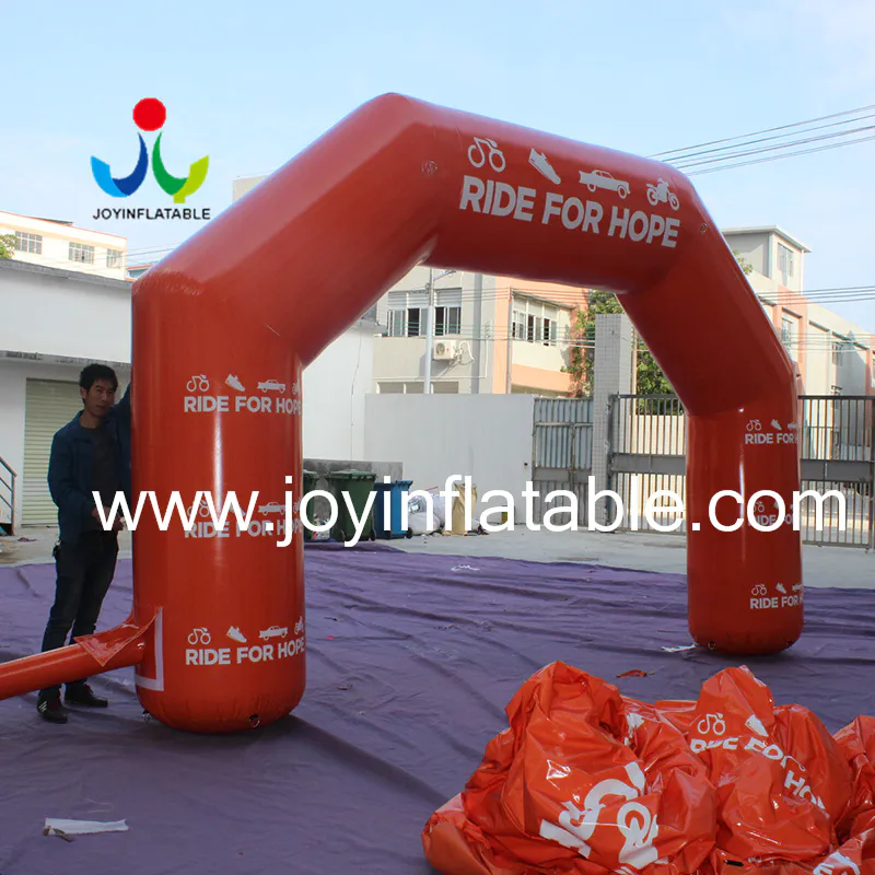 JOY inflatable inflatable finish line wholesale for children