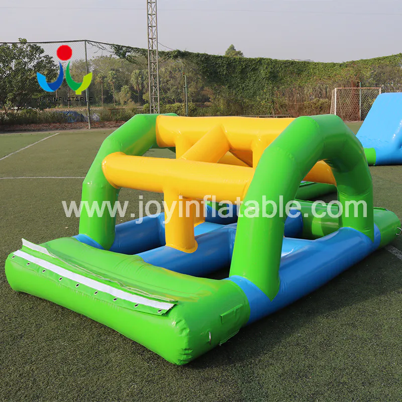 Inflatable Mini  Floating Bouncy Island Water Park