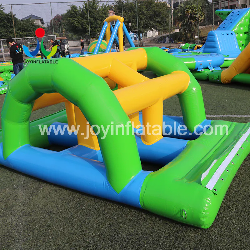 Inflatable Mini  Floating Bouncy Island Water Park