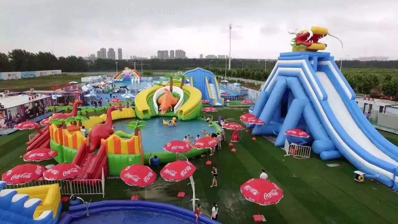 JOY inflatable practical blow up slip n slide series for child