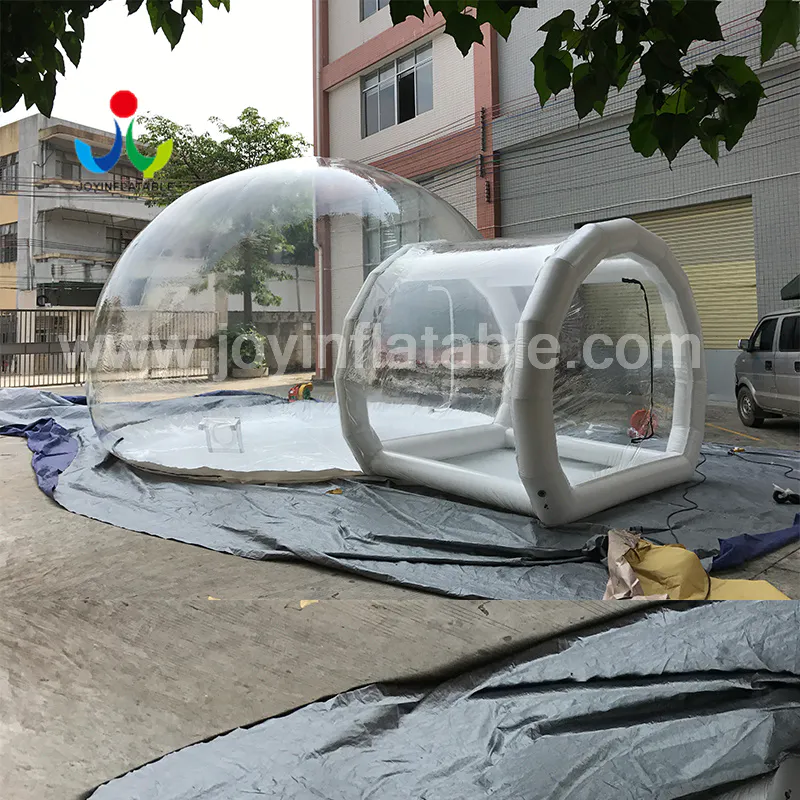 6X8M Outdoor Clear Camping Inflatable Bubble Tent with Frame Tunnel FOR SALE