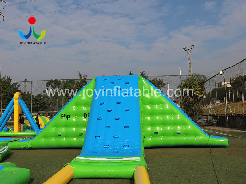 Large Inflatable Sea Park Water Slides For the Lake Video