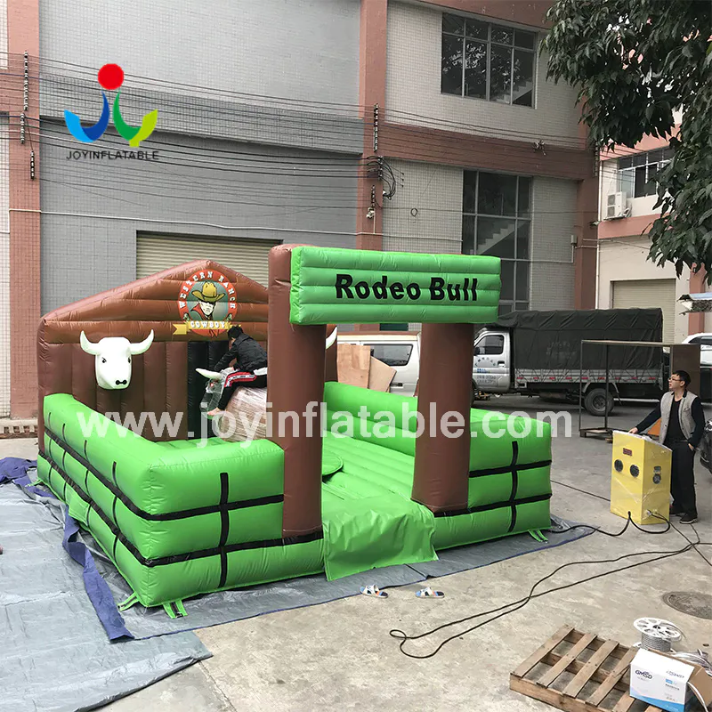 Mechanical Rodeo With PVC Tarpaulin Inflatable Bouncer for Kids And Adults
