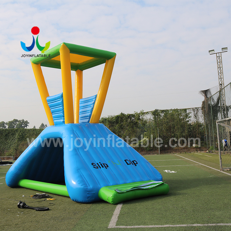 air inflatable lake trampoline wholesale for kids-1