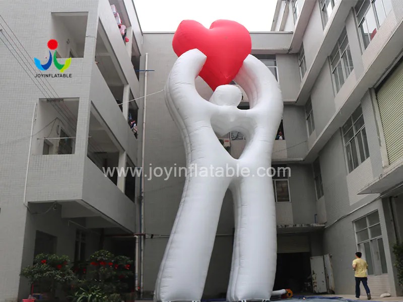 Custom Gaint Inflatable Loving Heart Model  For Advertising Video
