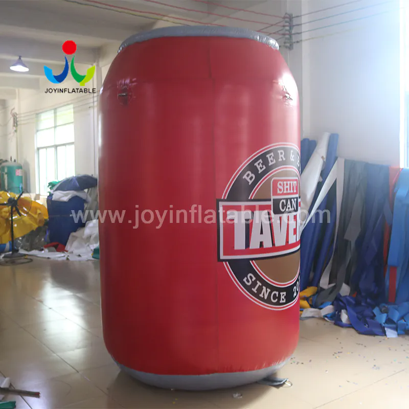 2.5M High Full Digital Inflatable Beer Bottle Pop Can for Outdoors Advertising