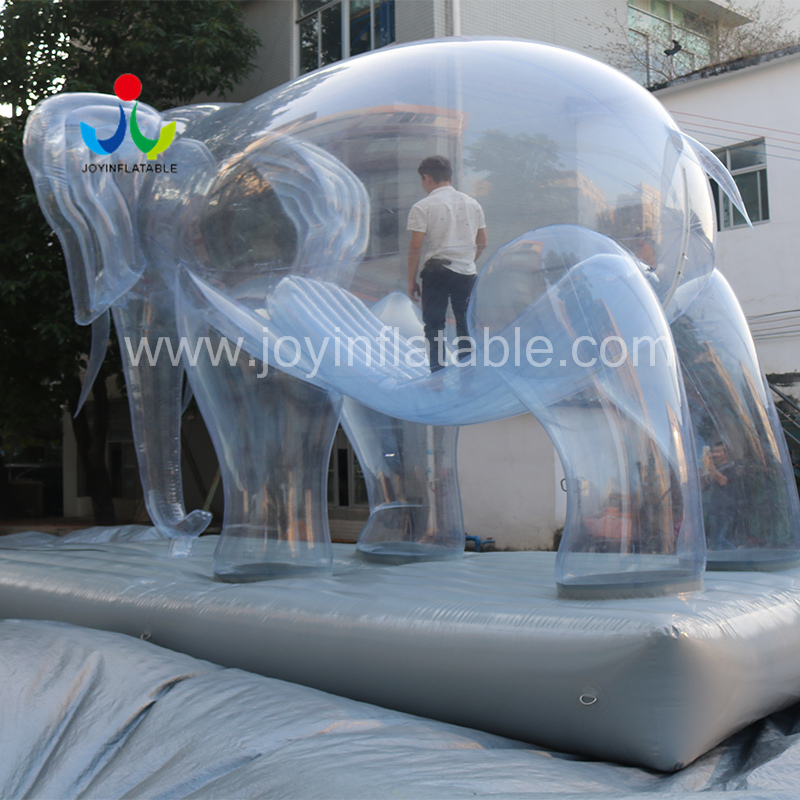 Concevez des animaux gonflables d'éléphant de bande dessinée en fonction du client pour la décoration d'activités de plein air