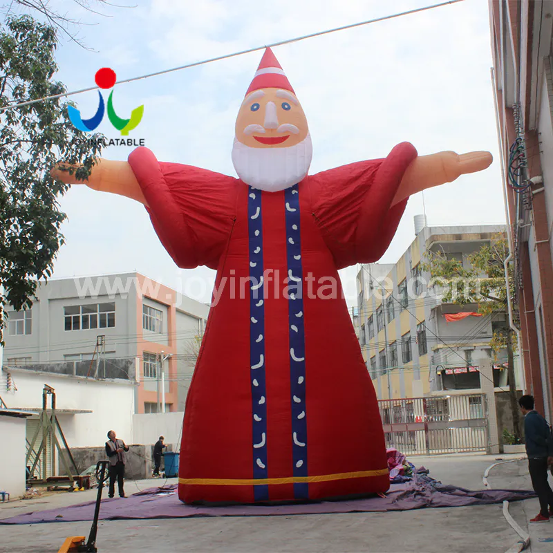 Outdoor 10M Inflatable Santa Claus Father Christmas Decoration for sale
