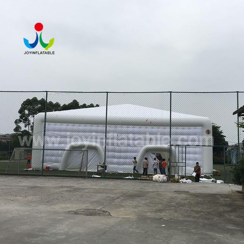 Large Inflatable Wedding Event Tent Mix with Airtight and Not Airtight Workmanship
