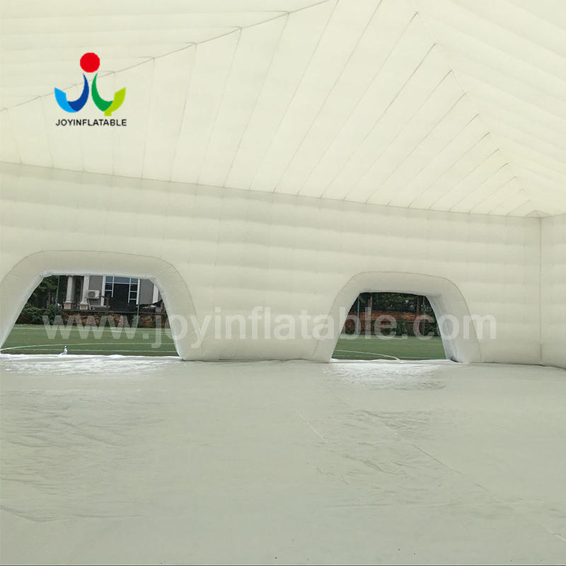 Large Inflatable Wedding Event Tent Mix with Airtight and Not Airtight Workmanship
