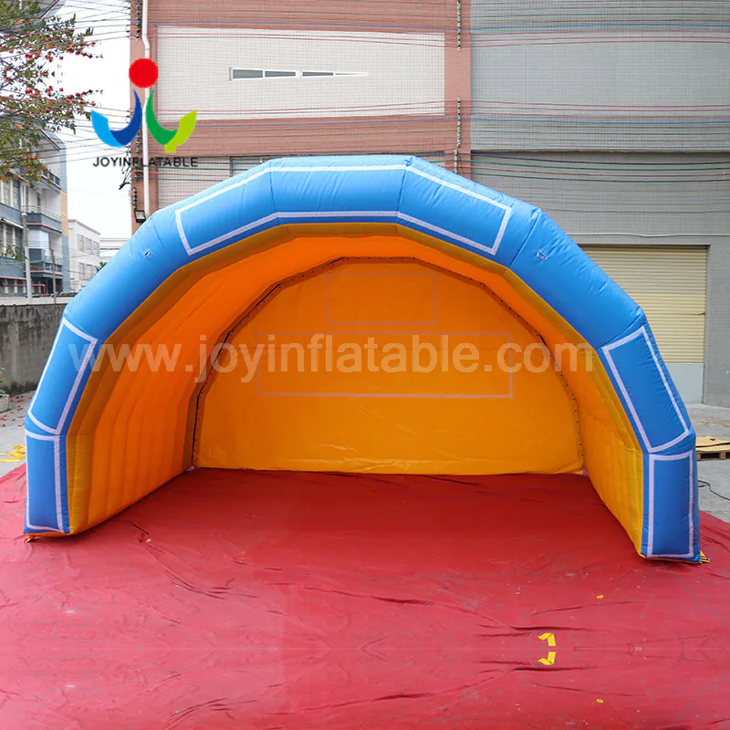 floating inflatable cube marquee personalized for child