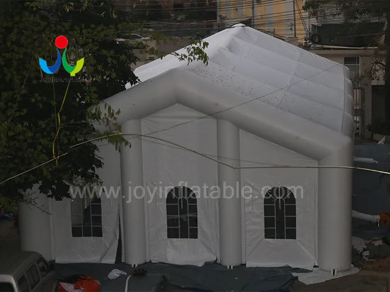 Custom Fireproof Strong Inflatable Wedding Party Lighting Cube Tent with LED Video