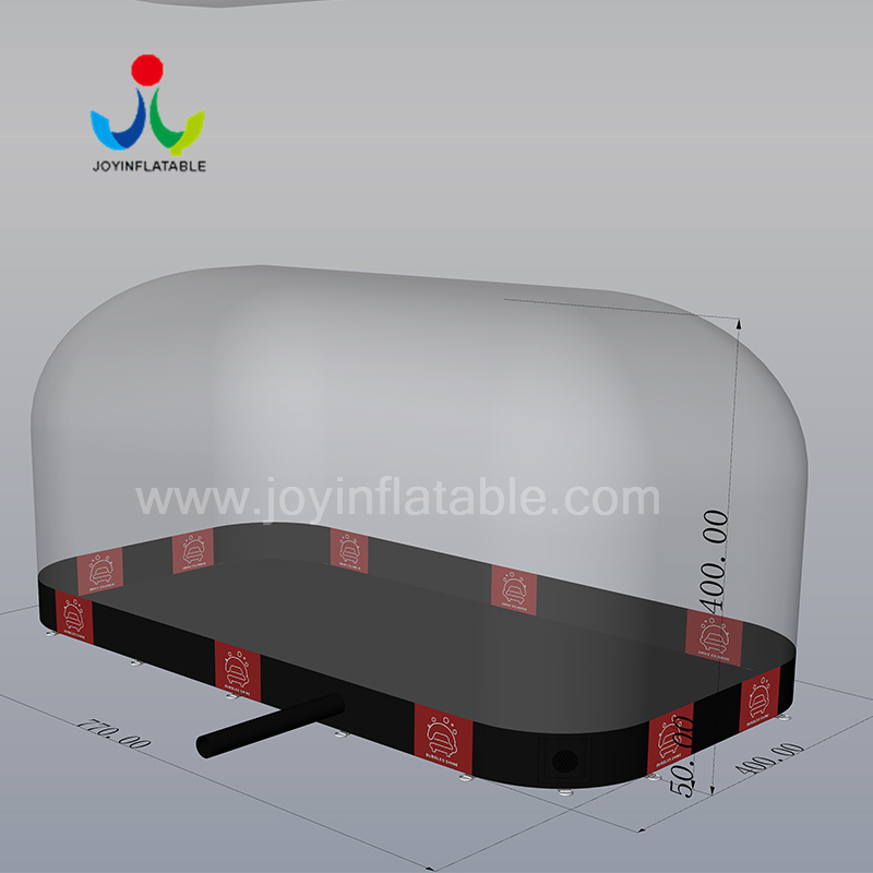 Outdoor Dustproof Inflatable Bubble Car Cover Tent For Display Table