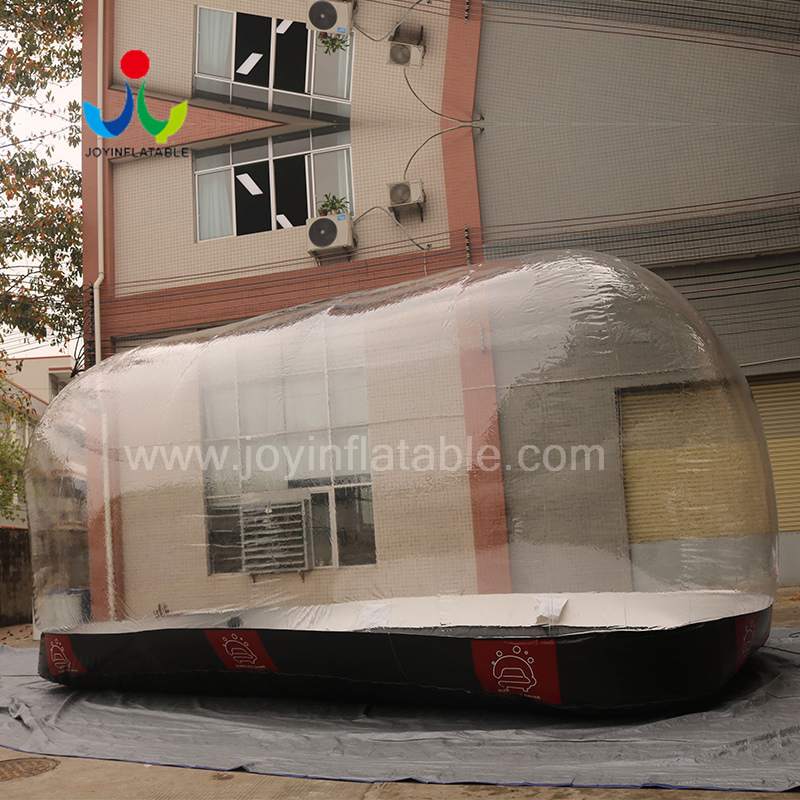 Tente gonflable antipoussière extérieure de bâche de voiture de bulle pour la table d'affichage