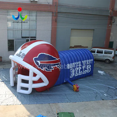 Inflatable Football Helmet Tunnel Entrance For Outdoor Event Inflatable Football Tunnel For Sale