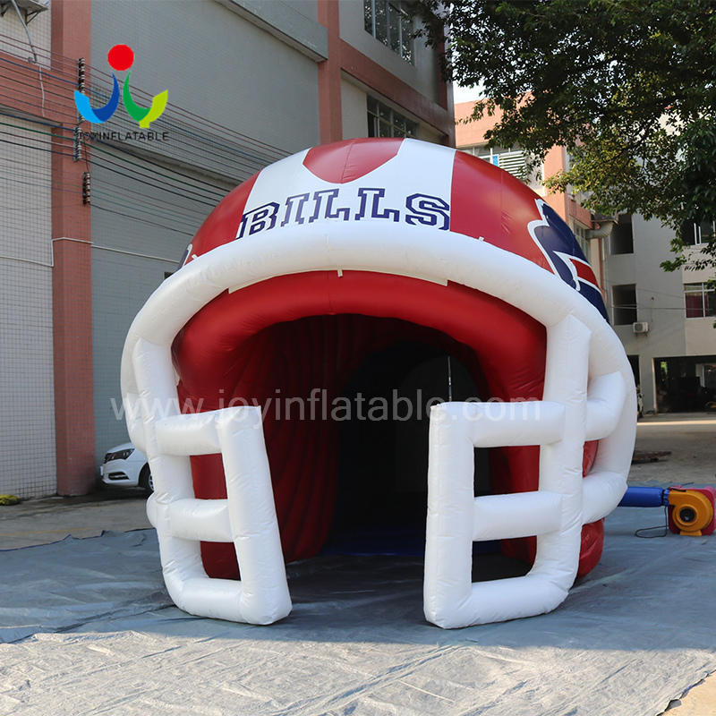 Inflatable Helmet Football Sport Tent Tunnel Entrance For Outdoor Event