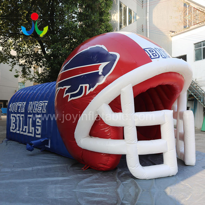 Inflatable Helmet Football Sport Tent Tunnel Entrance For Outdoor Event