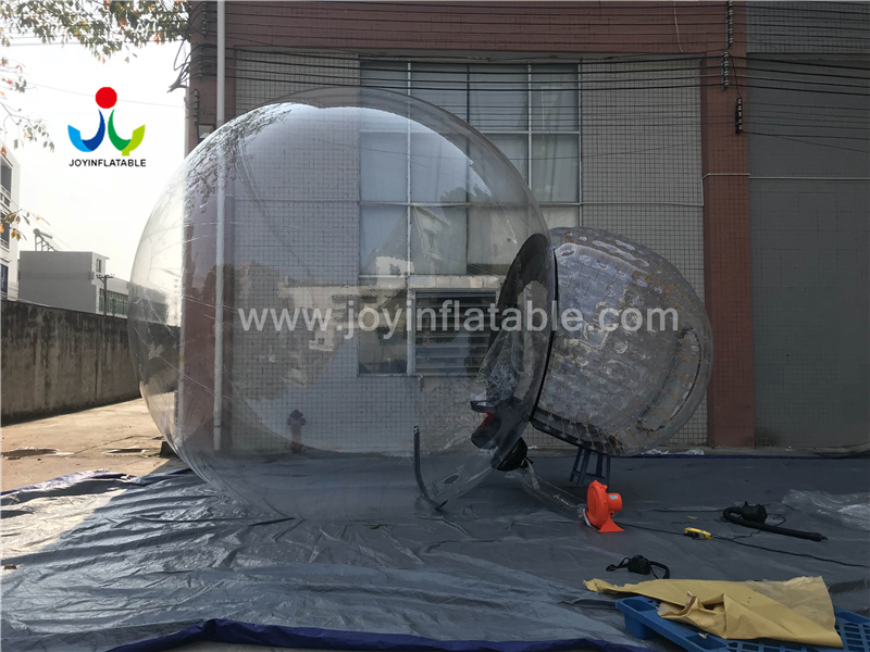 Tente gonflable transparente environnementale de bulle de PVC d'anti-rayonnement
