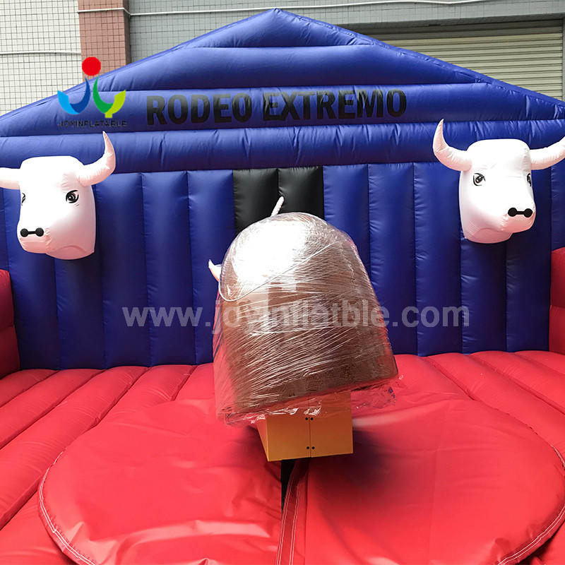 JOY inflatable canvas mechanical bull riding series for children