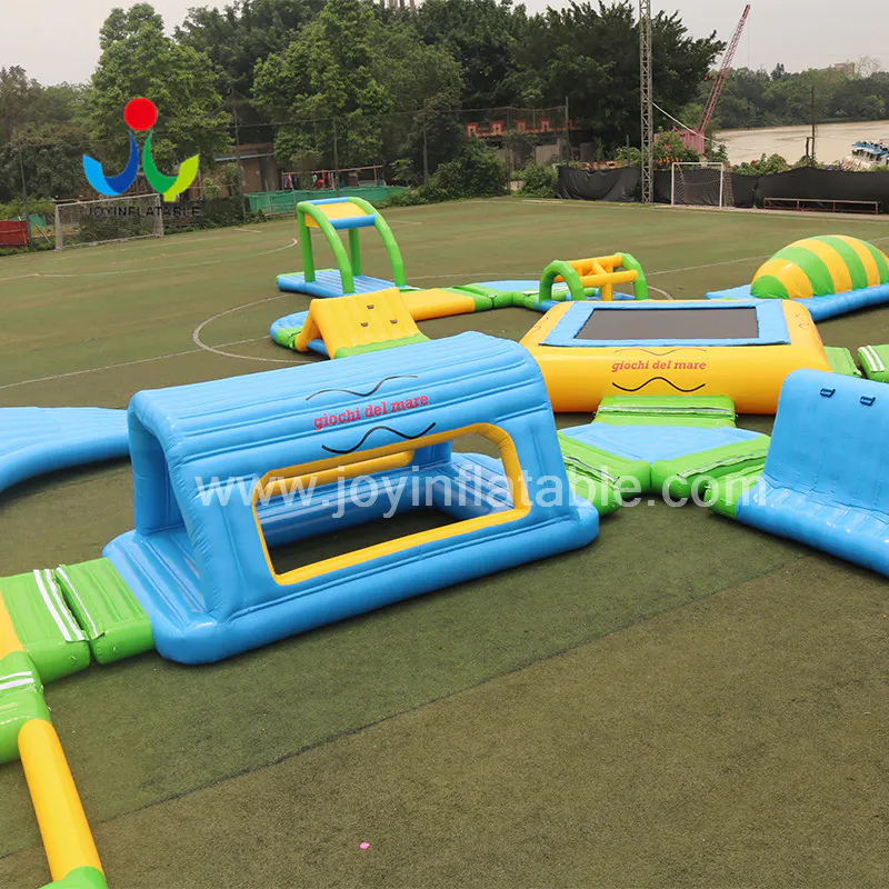JOY inflatable floating playground design for kids