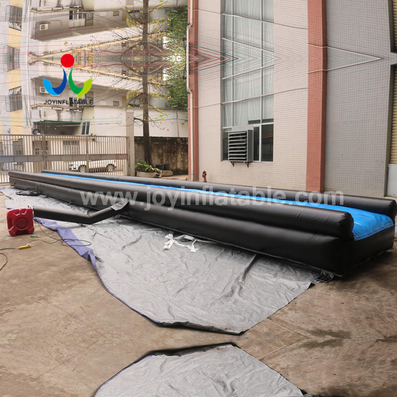 Free Fall Inflatable Slip N Fly Water City Slide For Adult