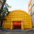 buildings blow up event tent customized for kids