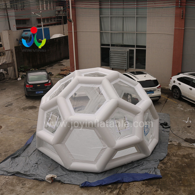 Раздувной ясный сферический шатер пузыря купола для напольного располагаться лагерем