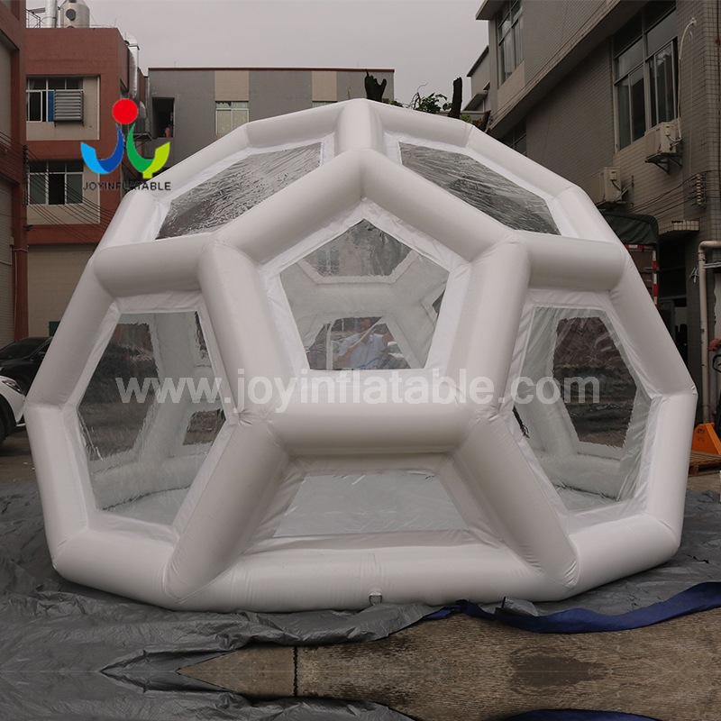 Раздувной ясный сферический шатер пузыря купола для напольного располагаться лагерем