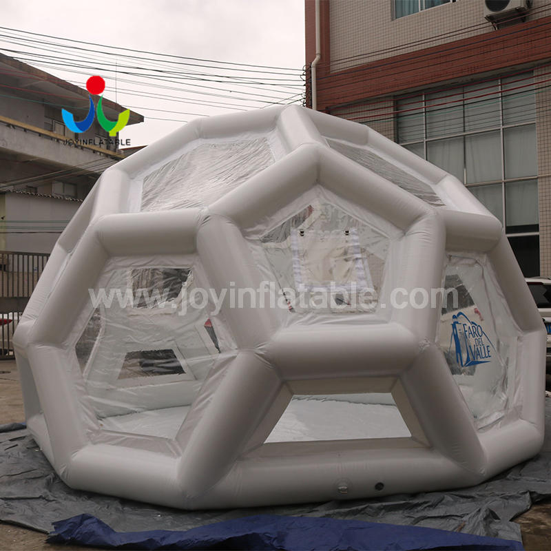 Inflatable Clear Spherical Dome Bubble Tent For Outdoor Camping