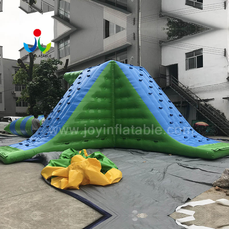 Inflatable Floating Water Slide Floating park with Inflatable Jumping Pillow For Adults