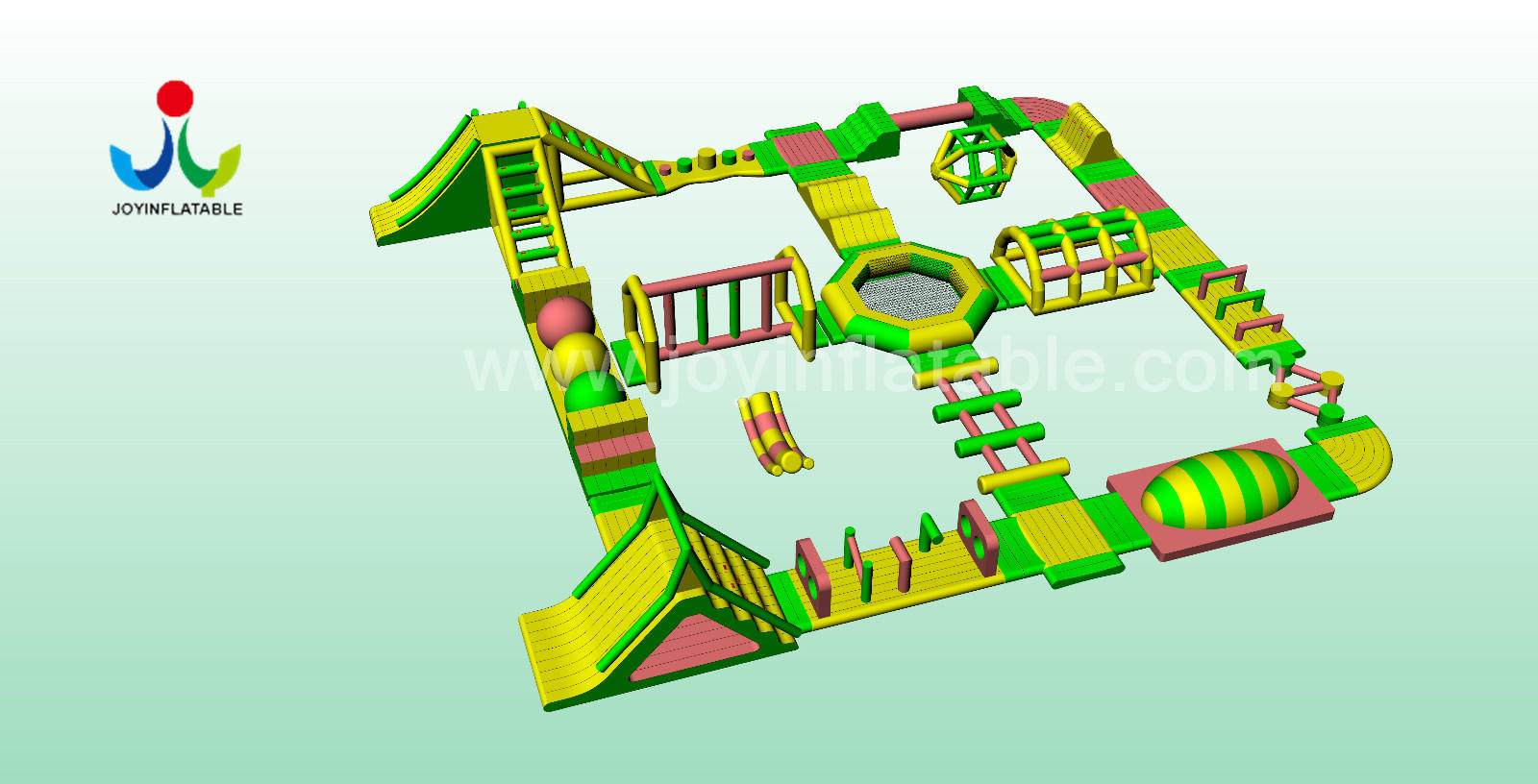 swing inflatable floating water park for sale for outdoor