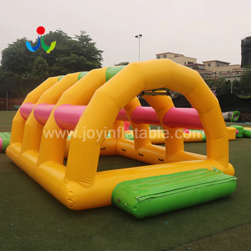 Inflatable Water Floating Obstacle Course Game For Resort