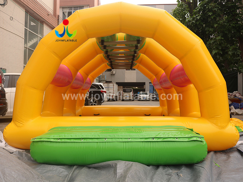 Inflatable Water Floating Obstacle Course Game For Resort  Video
