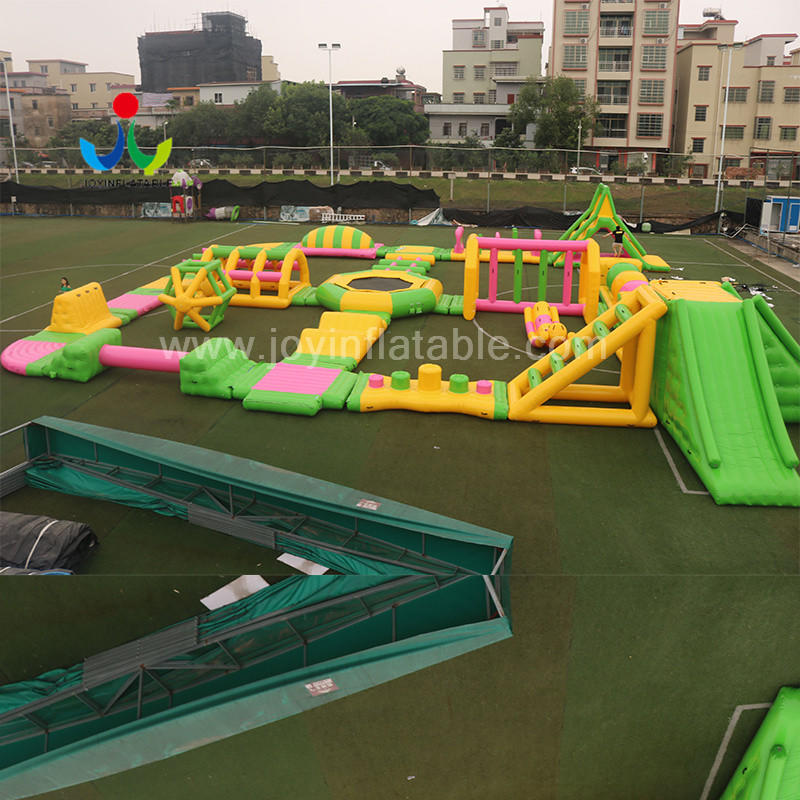 JOY inflatable games inflatable floating water park supplier for outdoor