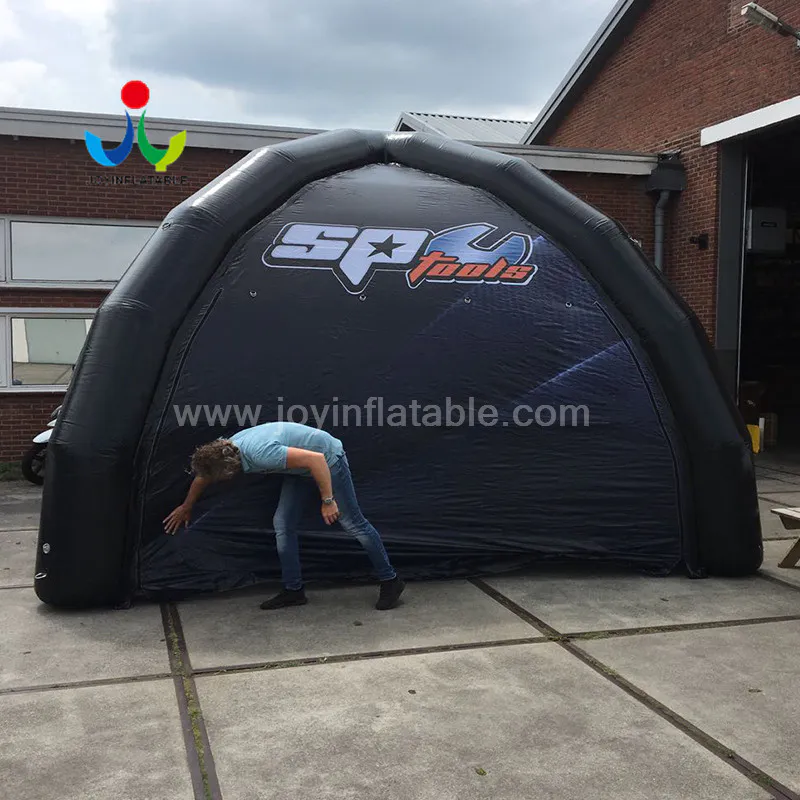 JOY inflatable black inflatable exhibition tent with good price for child