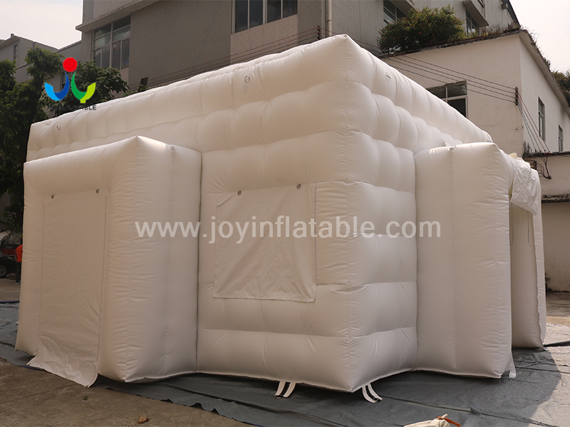 Наружная надувная кубическая палатка, гигантская надувная палатка для вечеринок, видео
